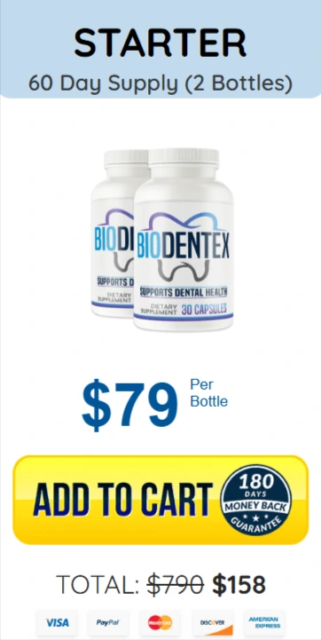 Biodentex three bottles order